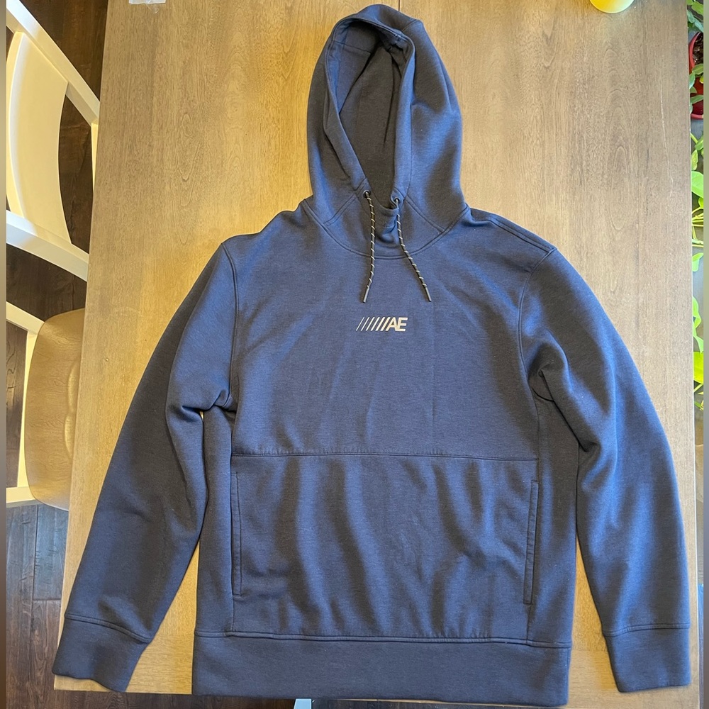 American Eagle Navy Hooded Sweatshirt